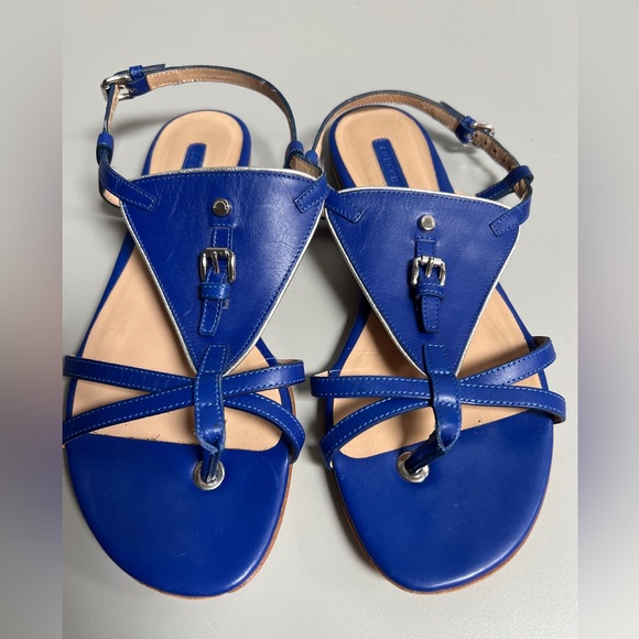 Longchamp Shoes - Longchamp blue sandals sz 36